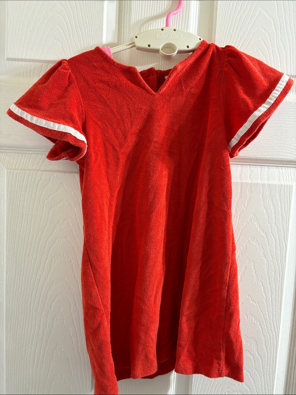 Janie and Jack red/white cover-up.